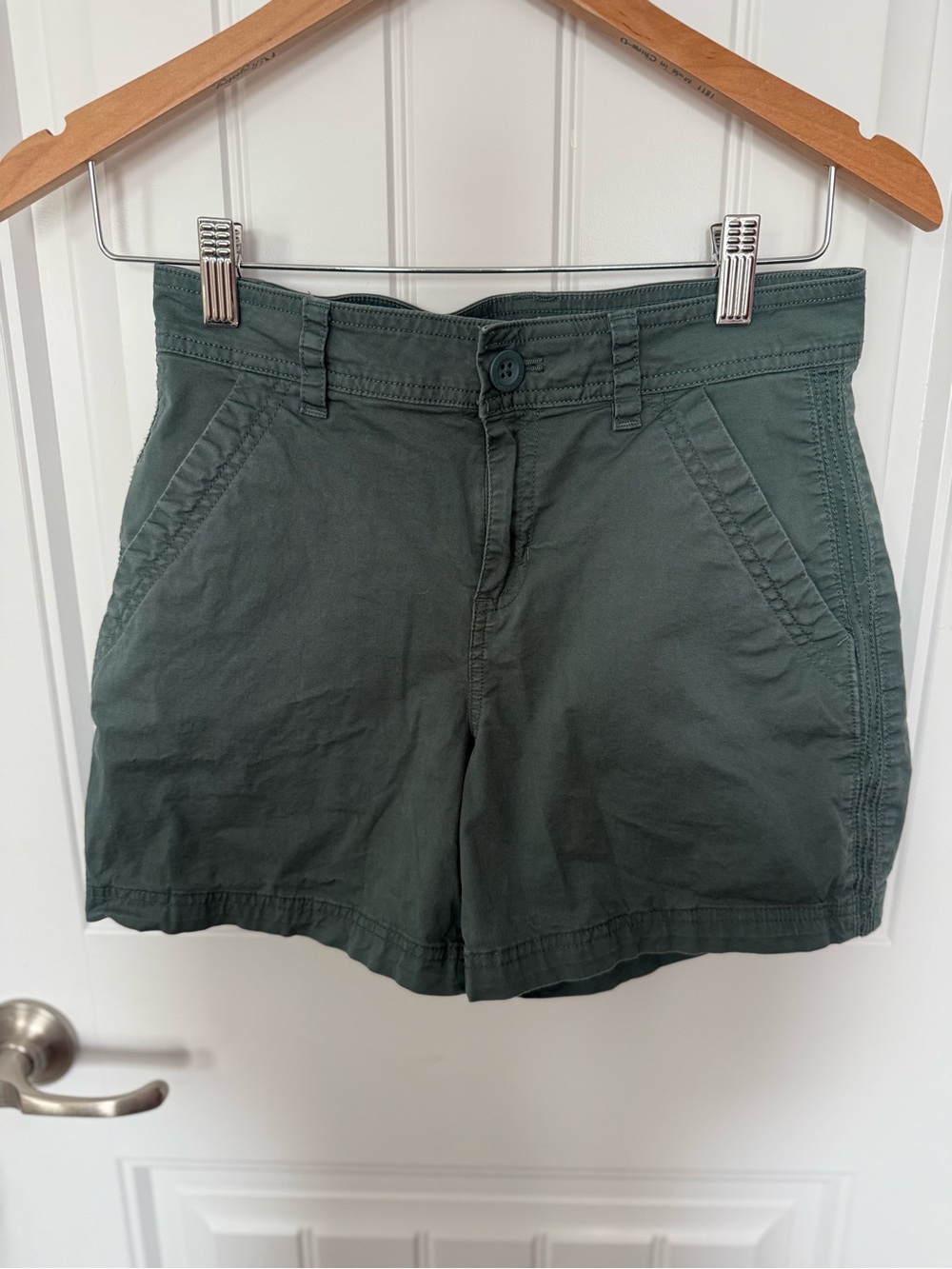 Eddie Bauer Casual Dark Green Shorts